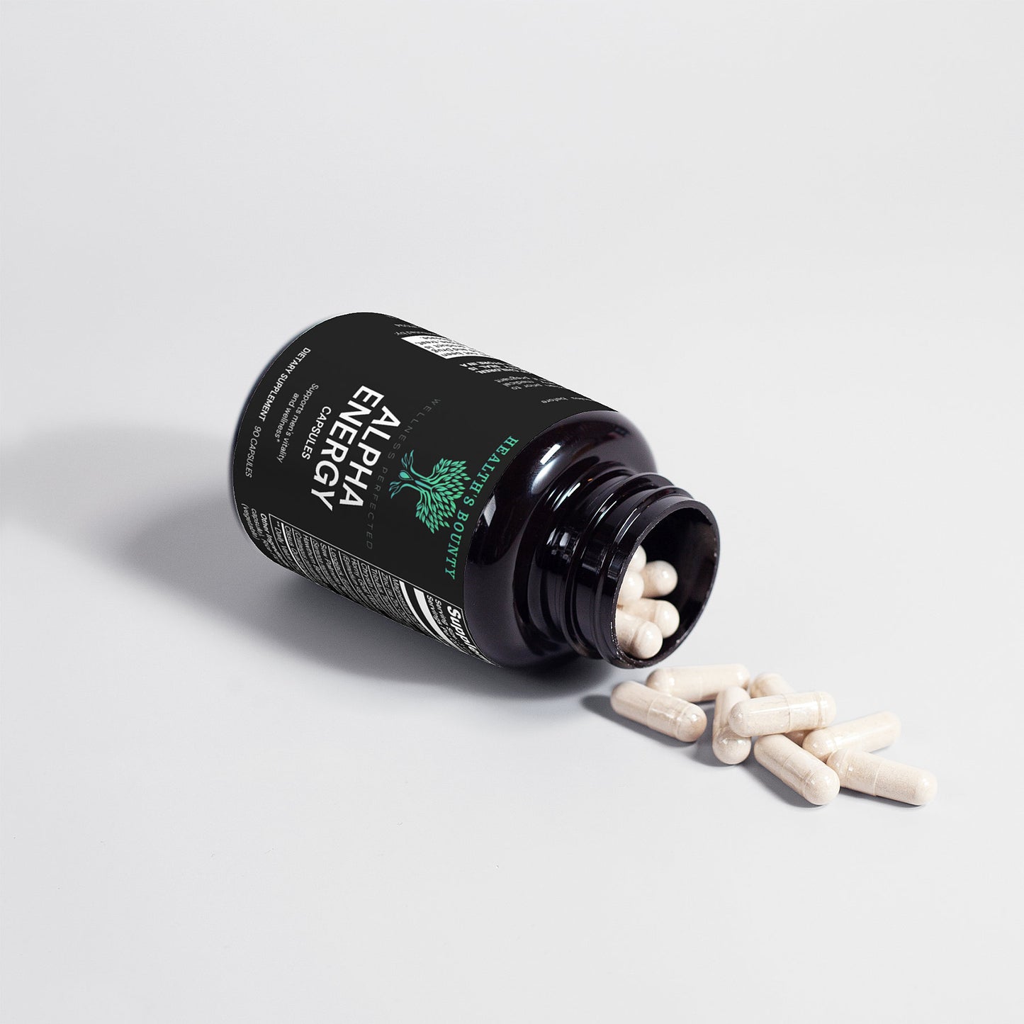 Alpha Charge Capsules : Natural Energy Unleashed!