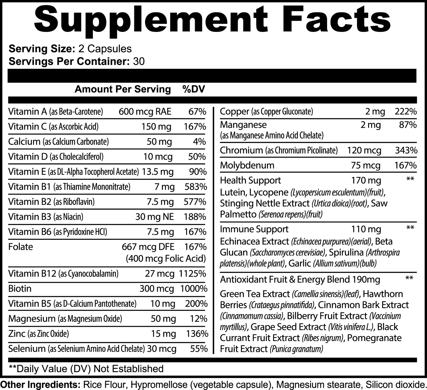 Bountiful Complete Multivitamin
